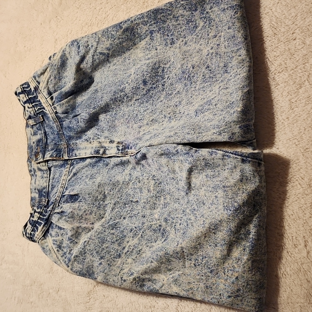 Vintage acid wash jeans